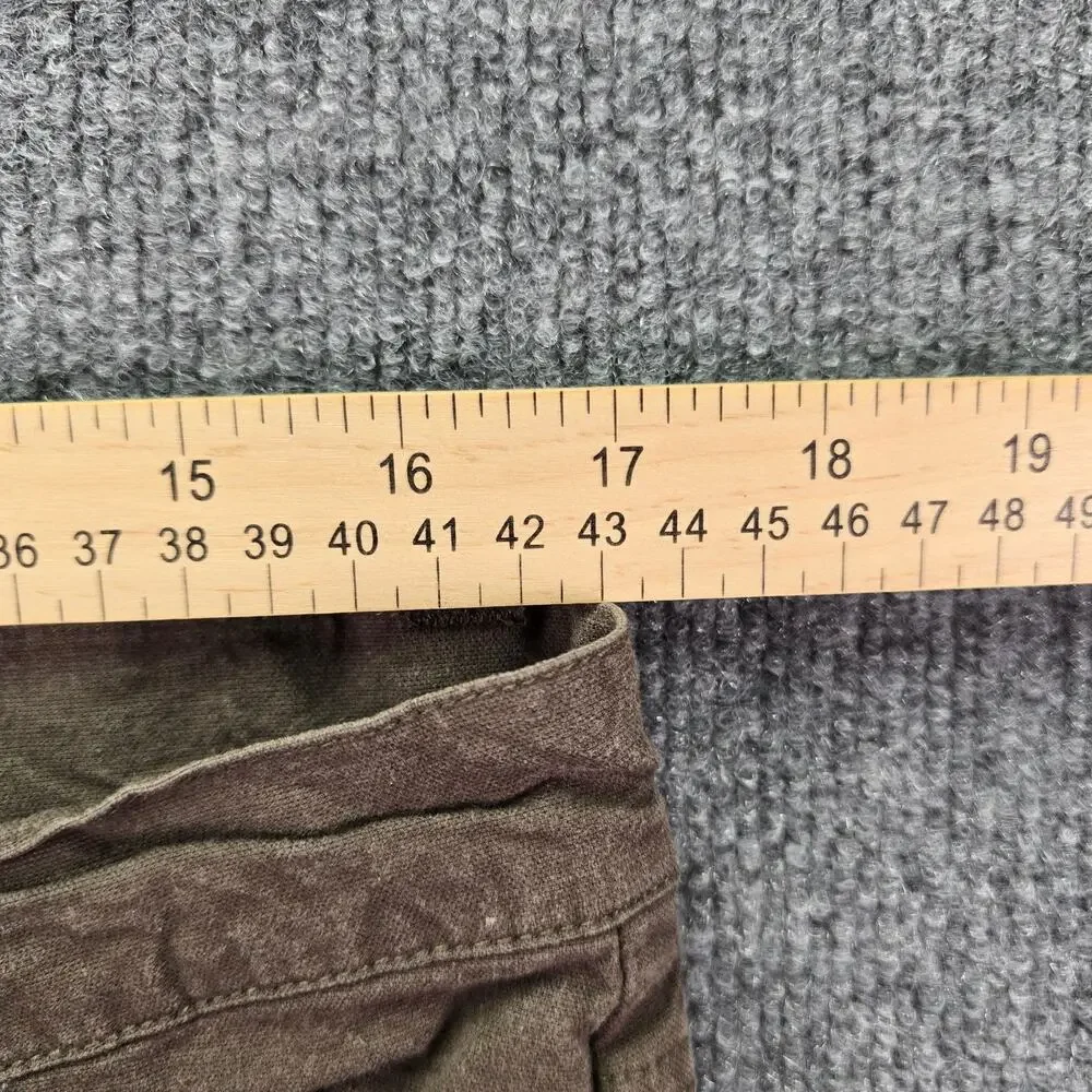 Free Fly Pants Mens 34x34 (34x32) Brown Cotton Bamboo Viscose Stretch 5 Pocket